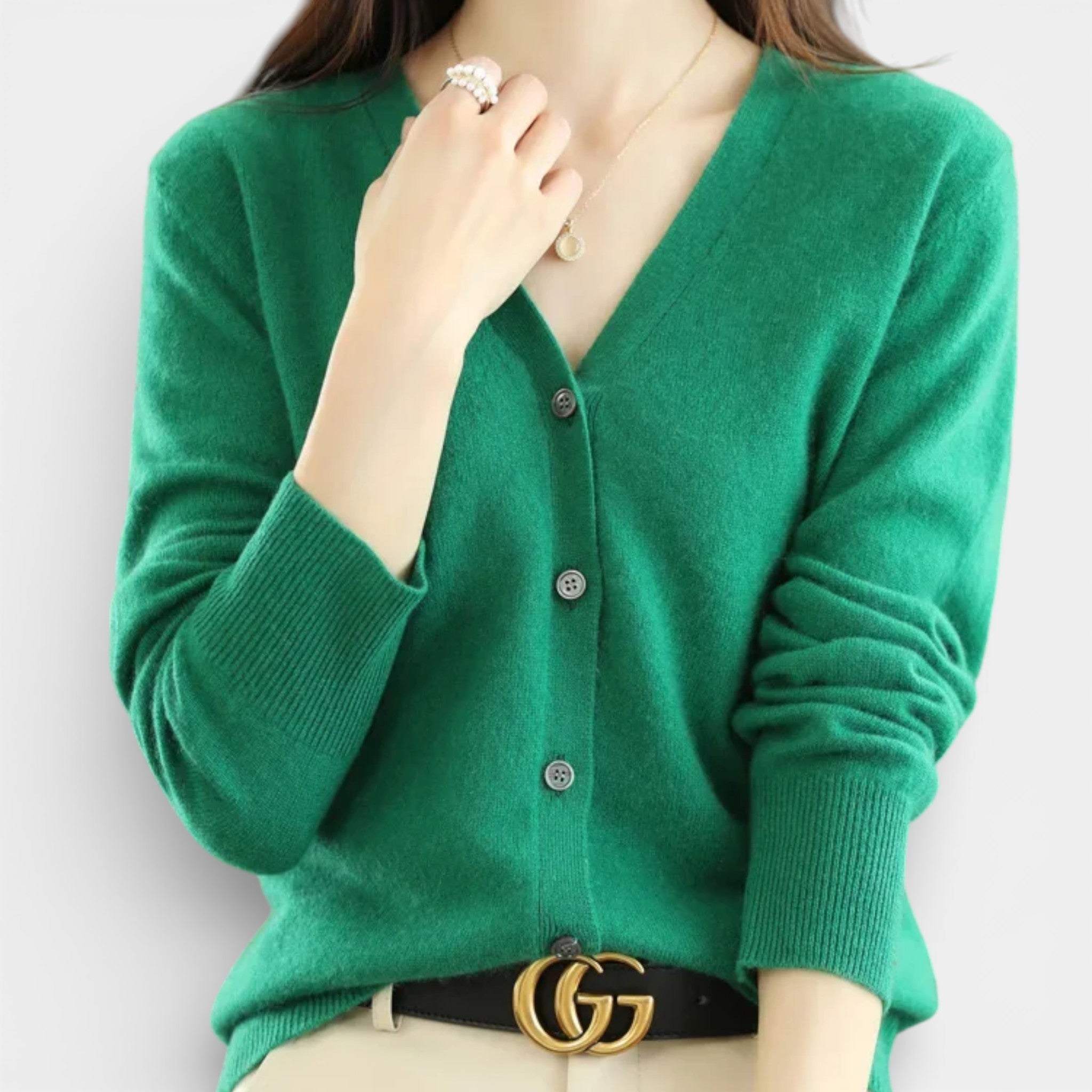 CIVI | Women’s Short Cardigan – Refined Classic Knitwear