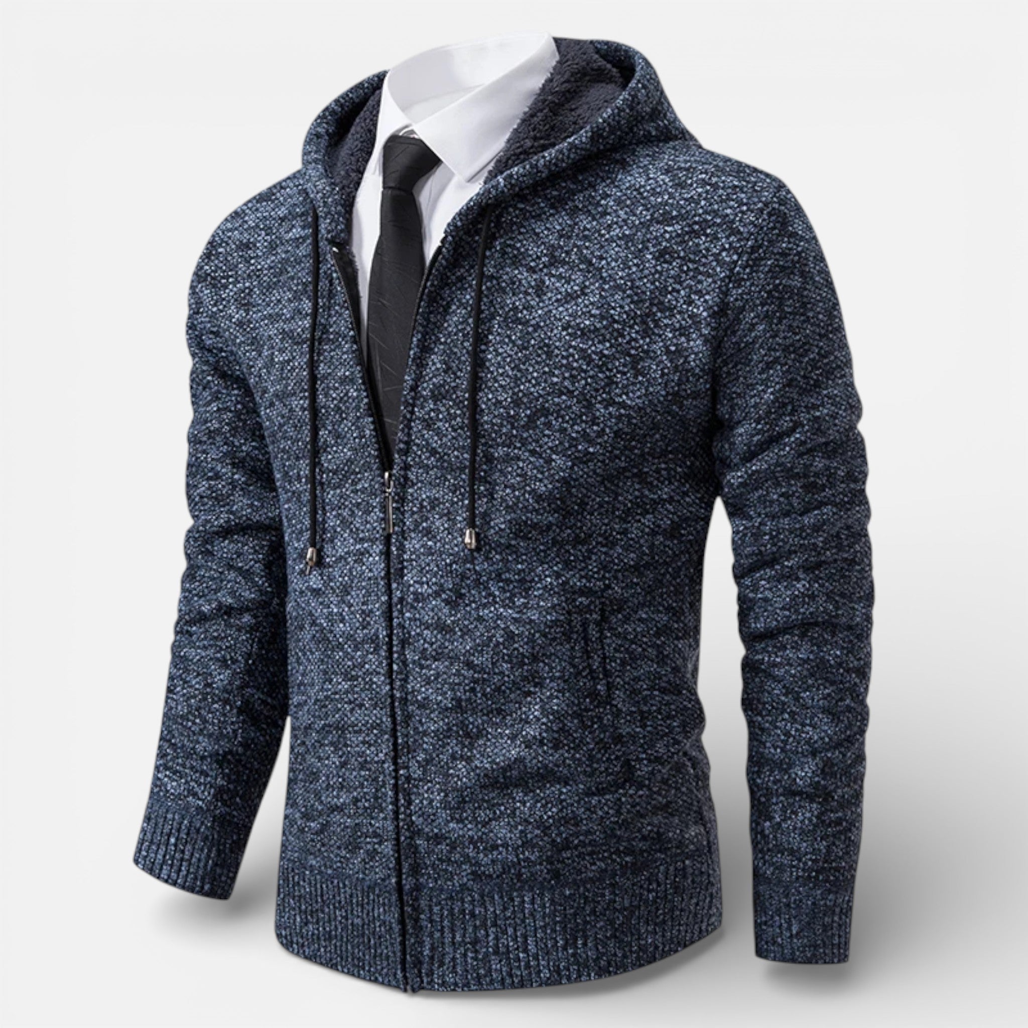 CIVI | Men’s Zipper Cardigan – Heritage Autumn Warmth