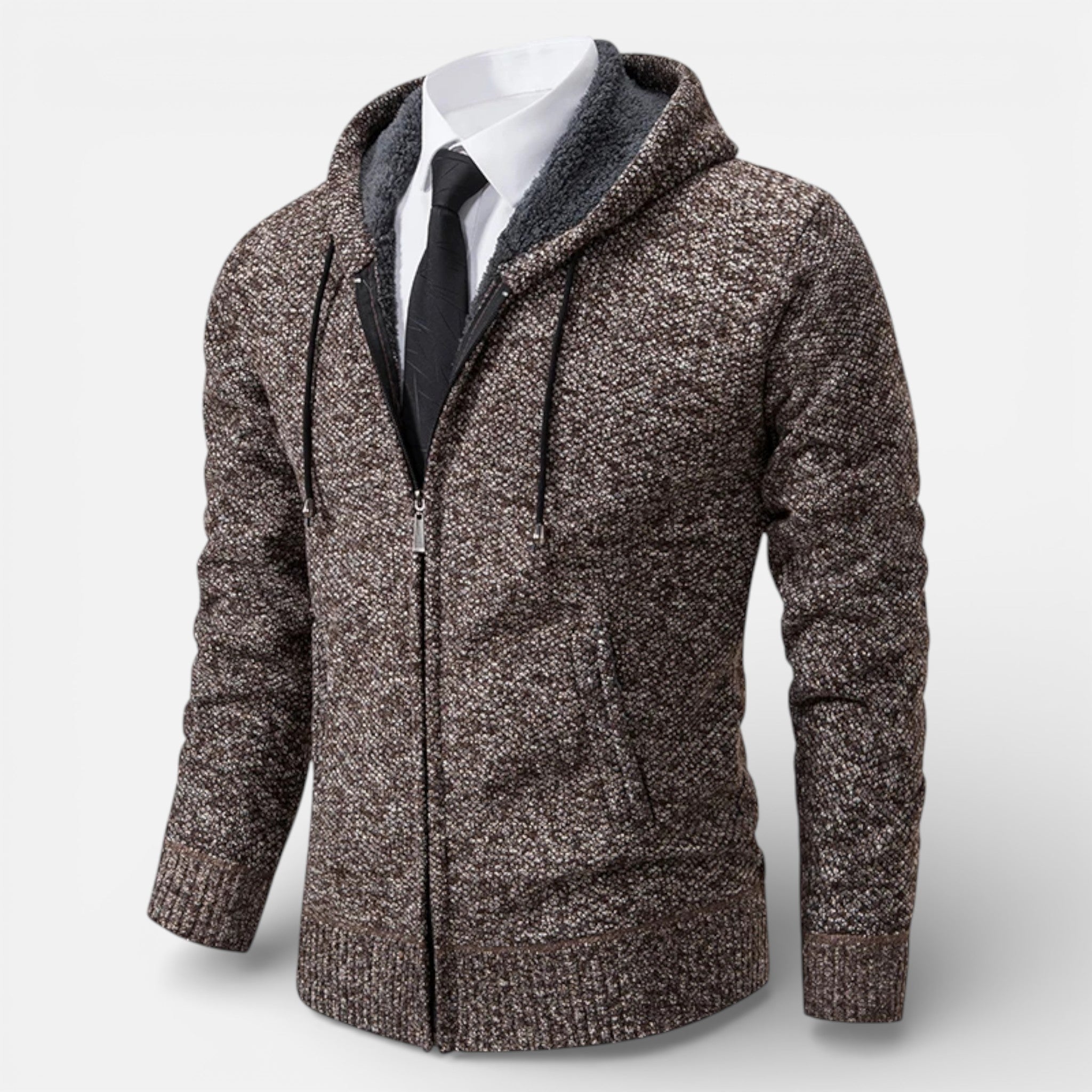 CIVI | Men’s Zipper Cardigan – Heritage Autumn Warmth