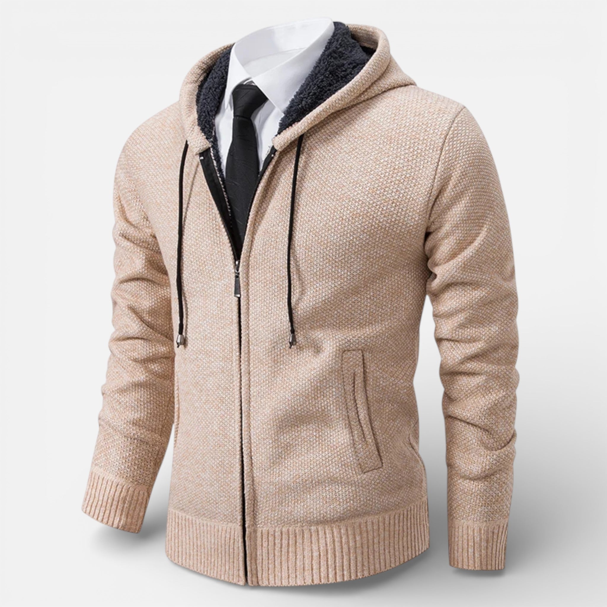 CIVI | Men’s Zipper Cardigan – Heritage Autumn Warmth