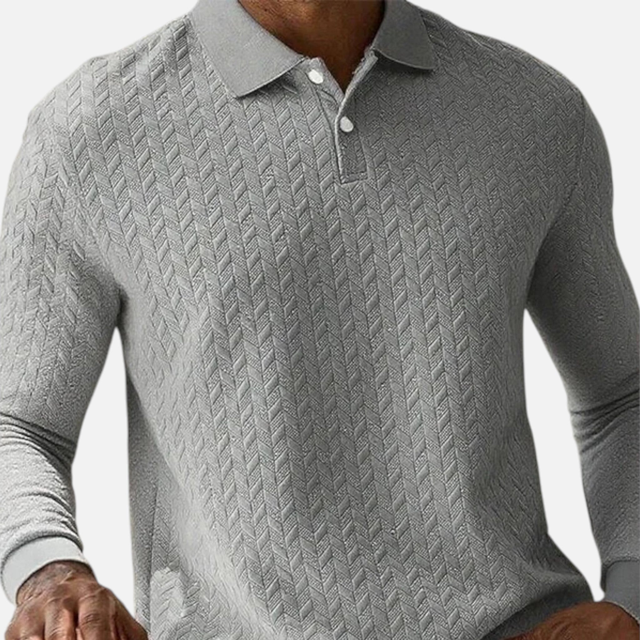 CIVI | Men’s Long Sleeve Polo – Refined Everyday Wear