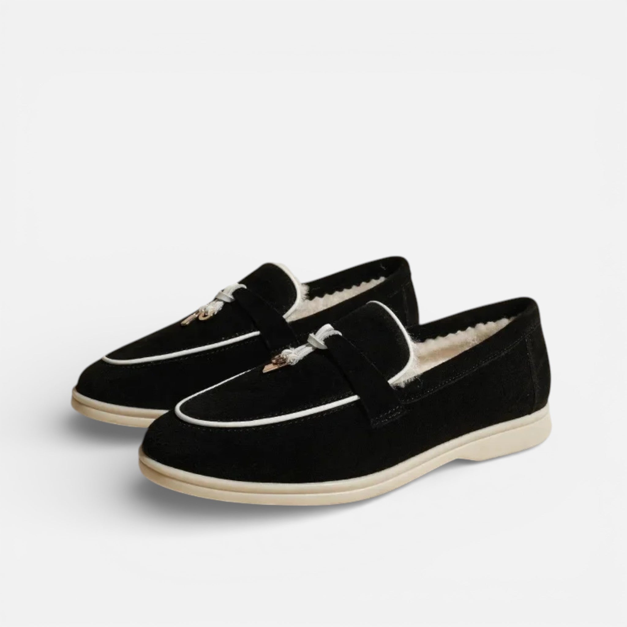 CIVI | Men’s Leather Loafers – Heritage Fleece Comfort