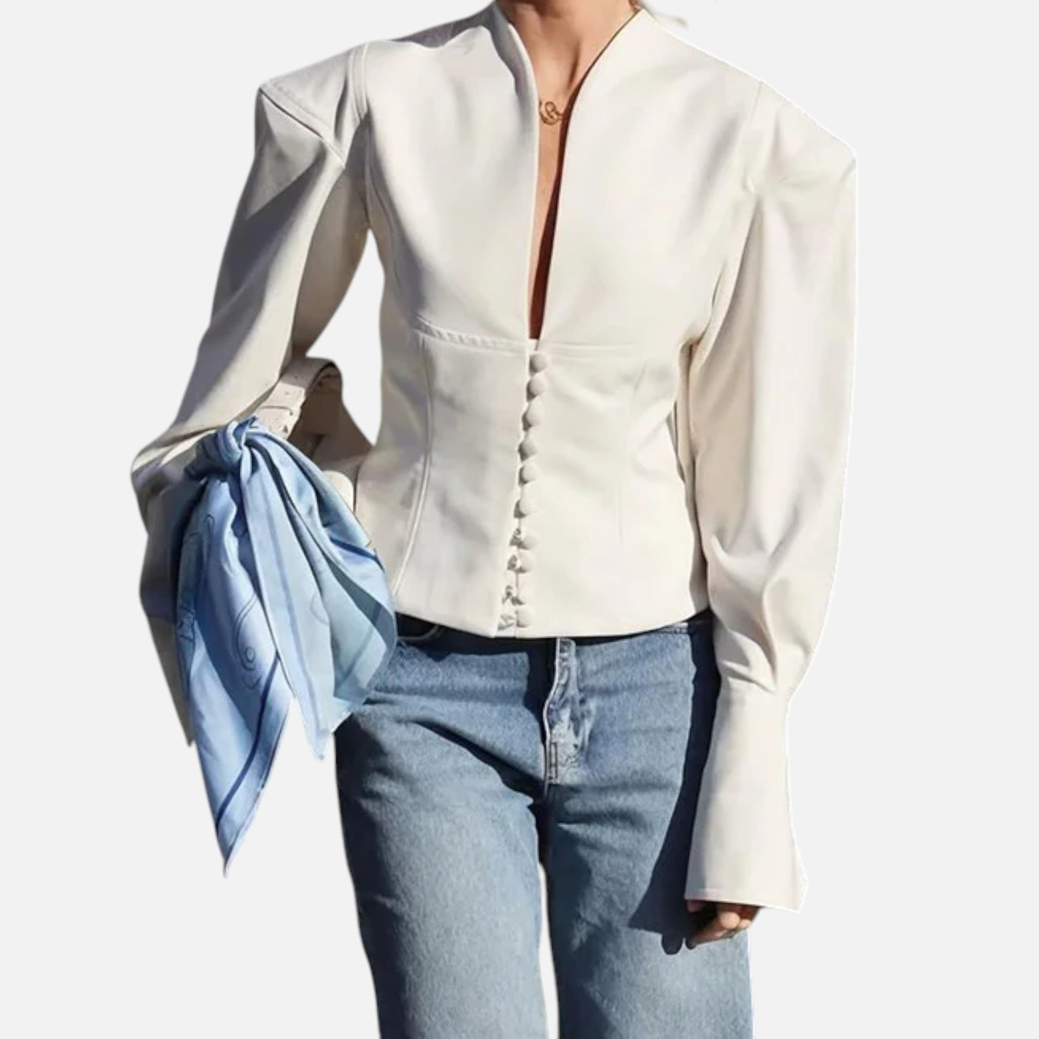 CIVI | Women’s V-Neck Blazer – Refined Everyday Outerwear