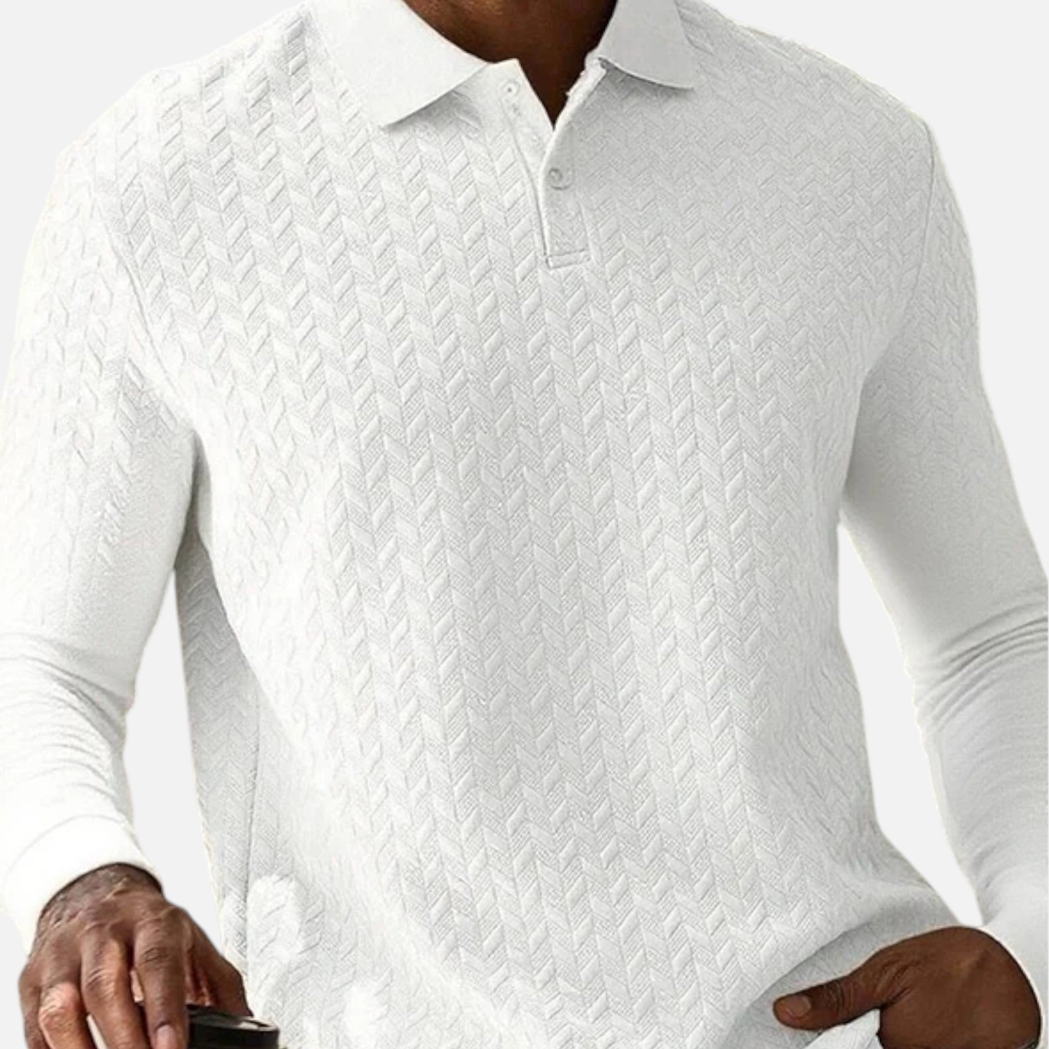 CIVI | Men’s Long Sleeve Polo – Refined Everyday Wear