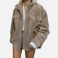 CIVI | Women’s Loose Suede Jacket – Refined Daily Style