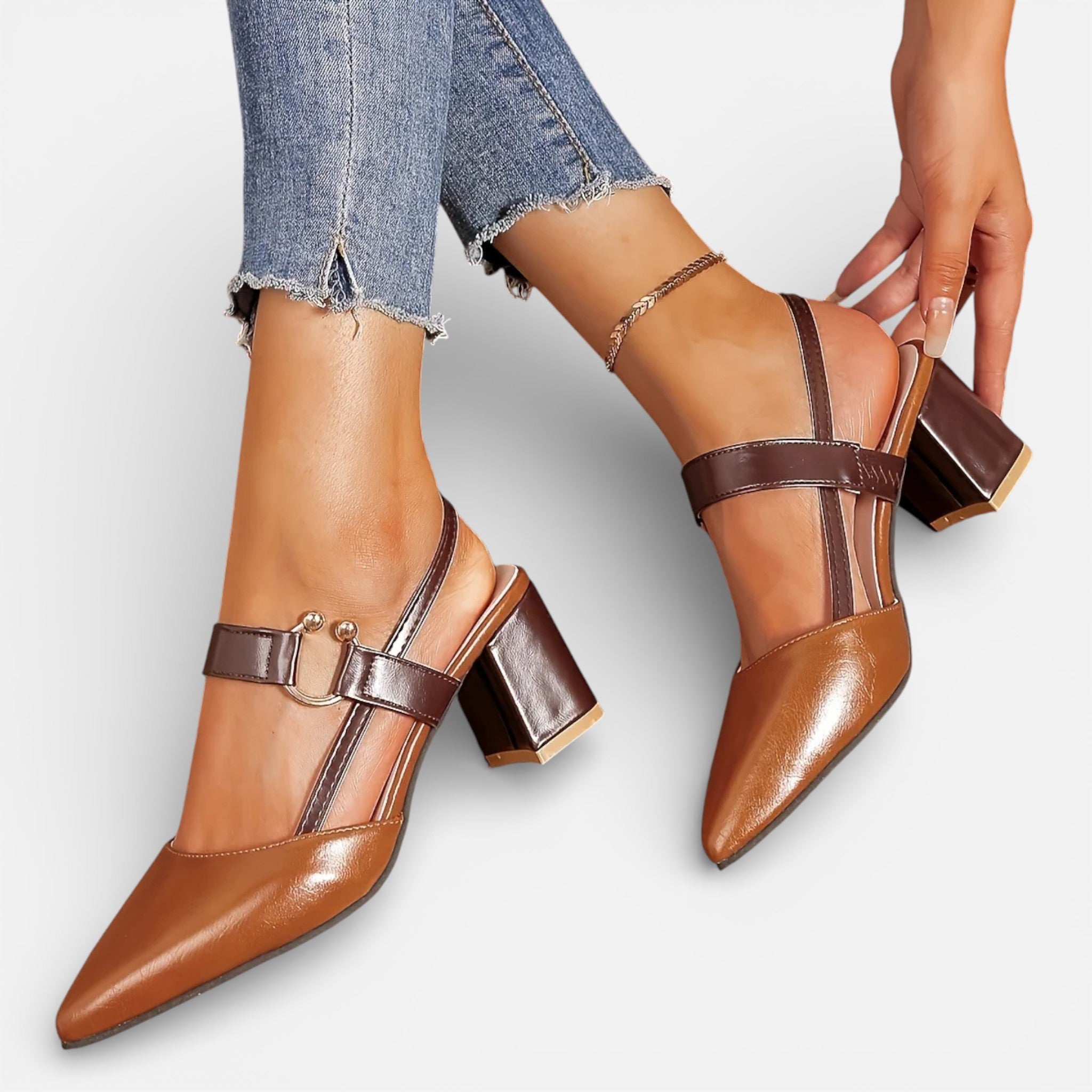 CIVI | Women’s Slingback Heels – Timeless Versatility