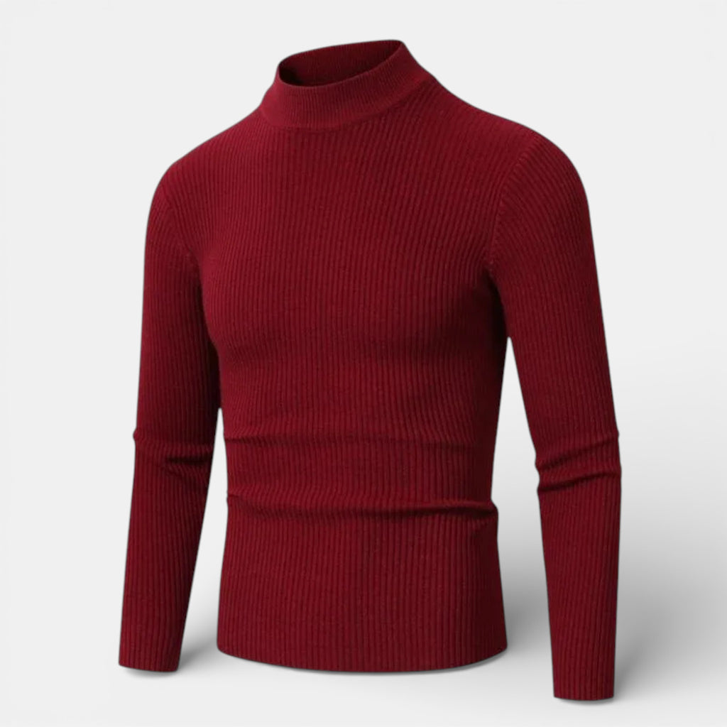 CIVI | Men’s Mock Turtleneck Sweater – Heritage Warmth