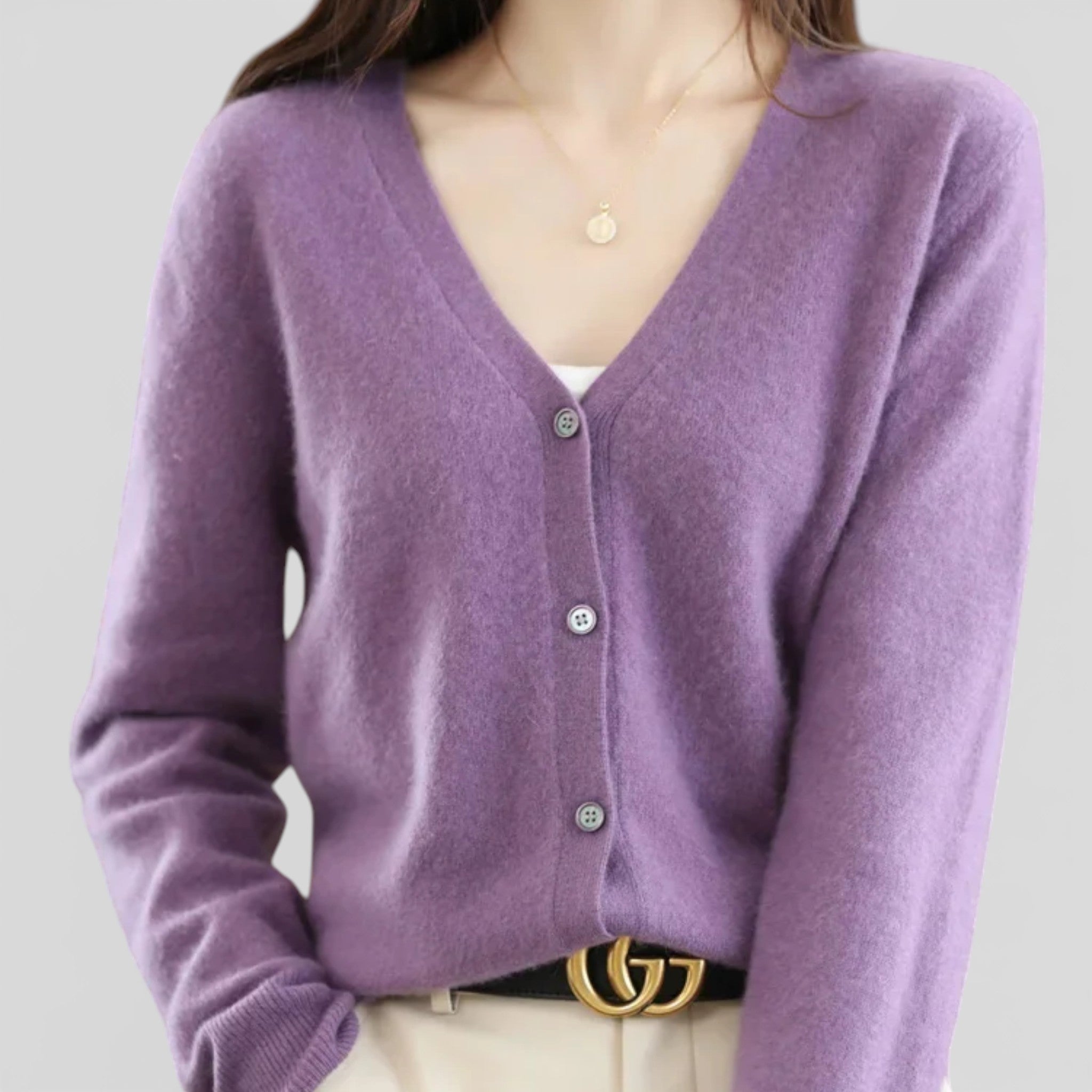 CIVI | Women’s Short Cardigan – Refined Classic Knitwear