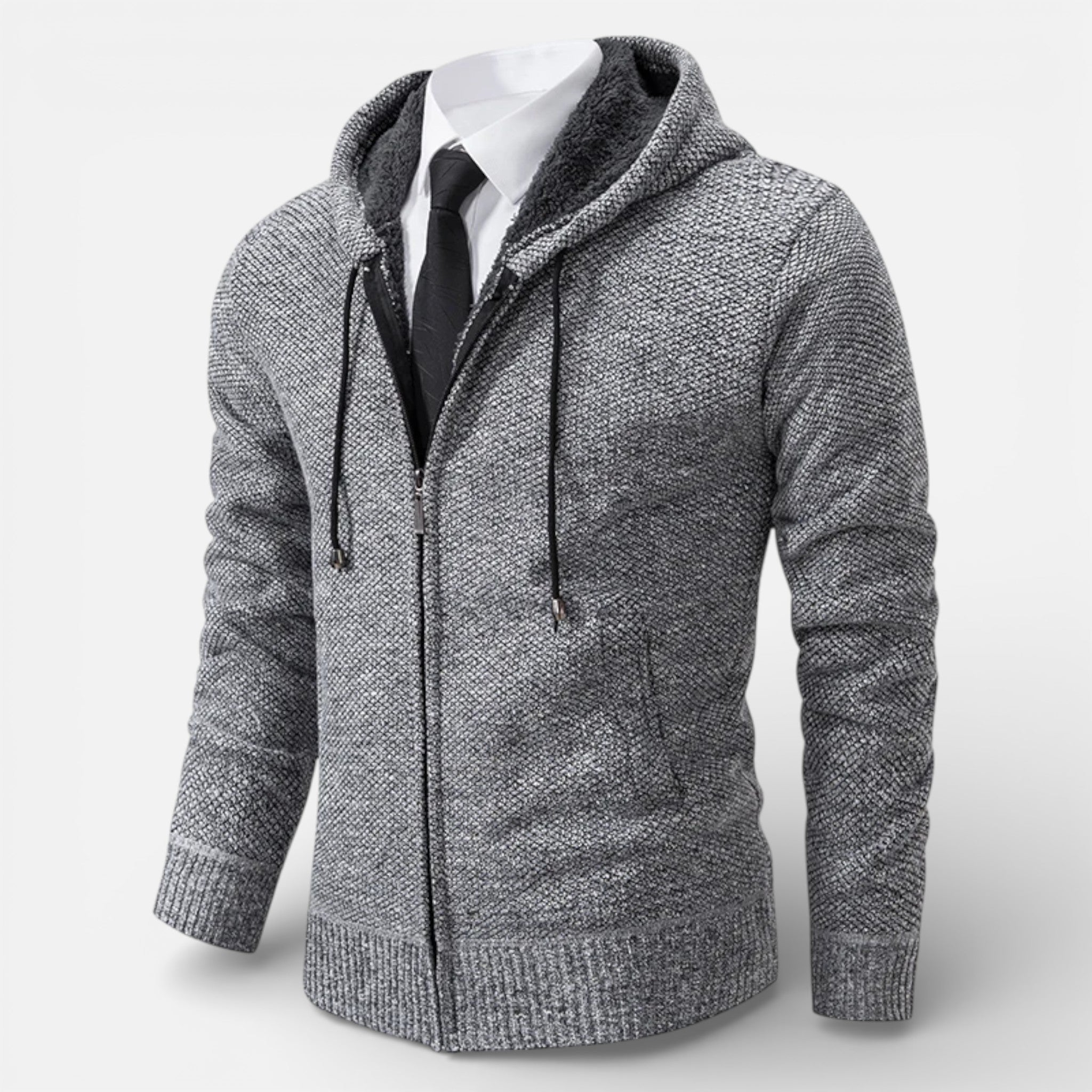 CIVI | Men’s Zipper Cardigan – Heritage Autumn Warmth