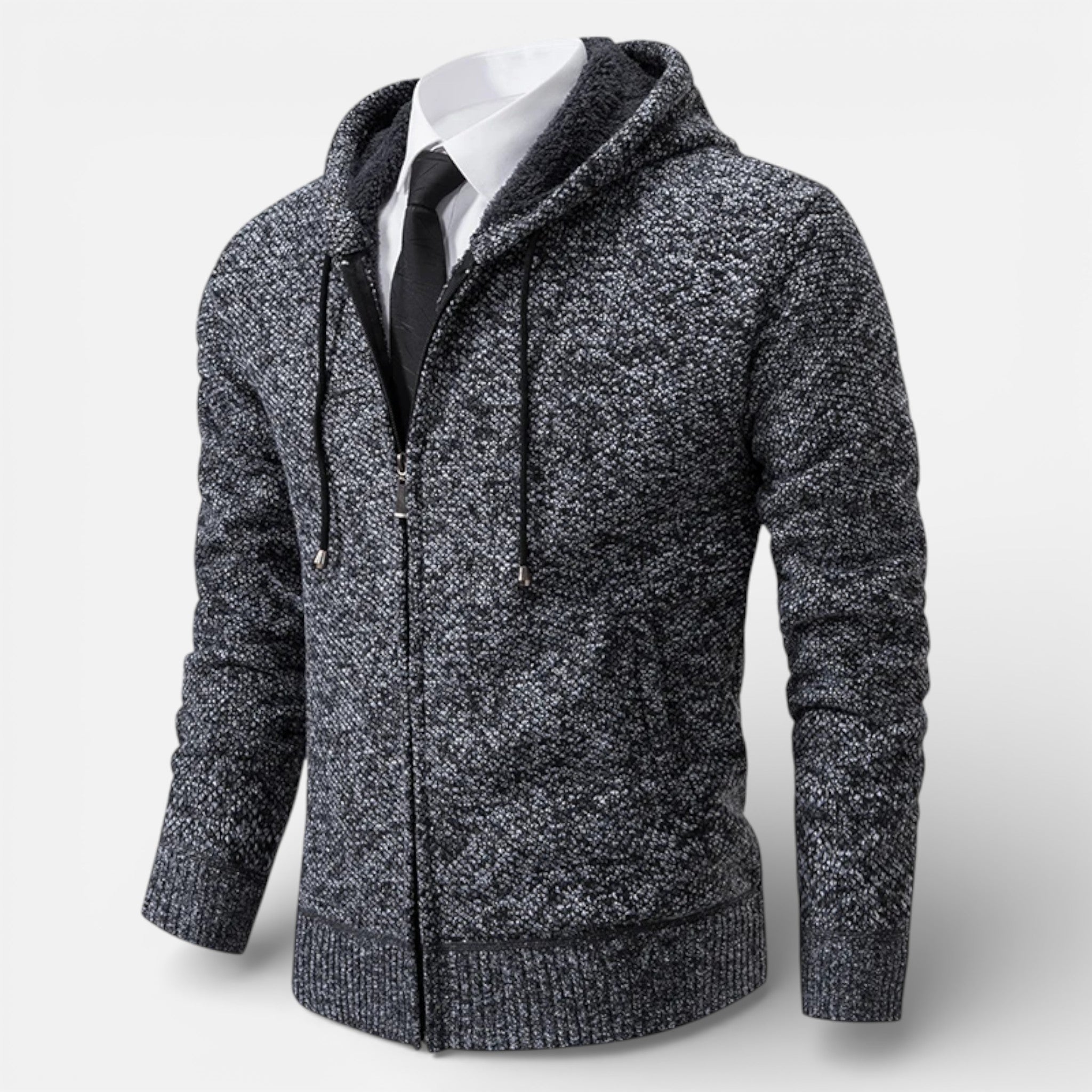 CIVI | Men’s Zipper Cardigan – Heritage Autumn Warmth