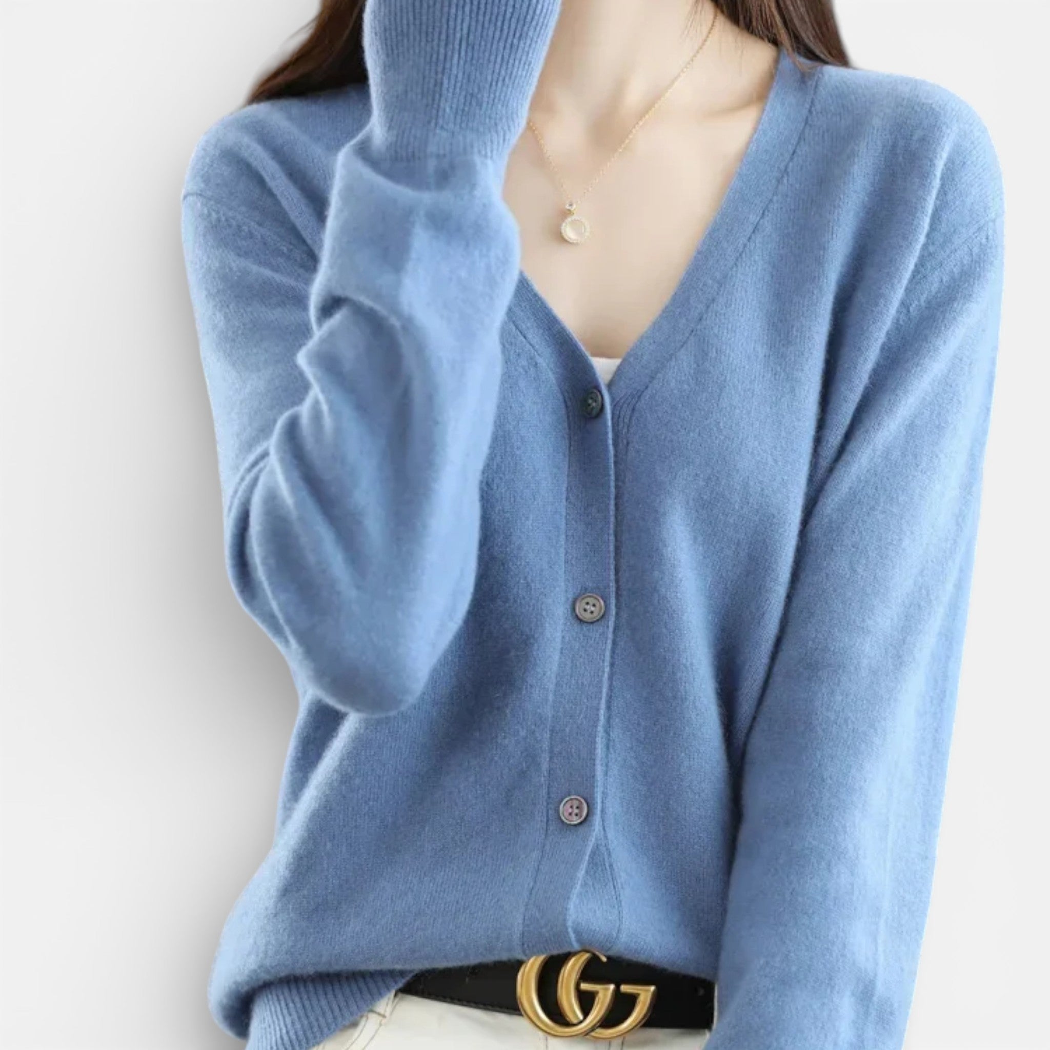 CIVI | Women’s Short Cardigan – Refined Classic Knitwear