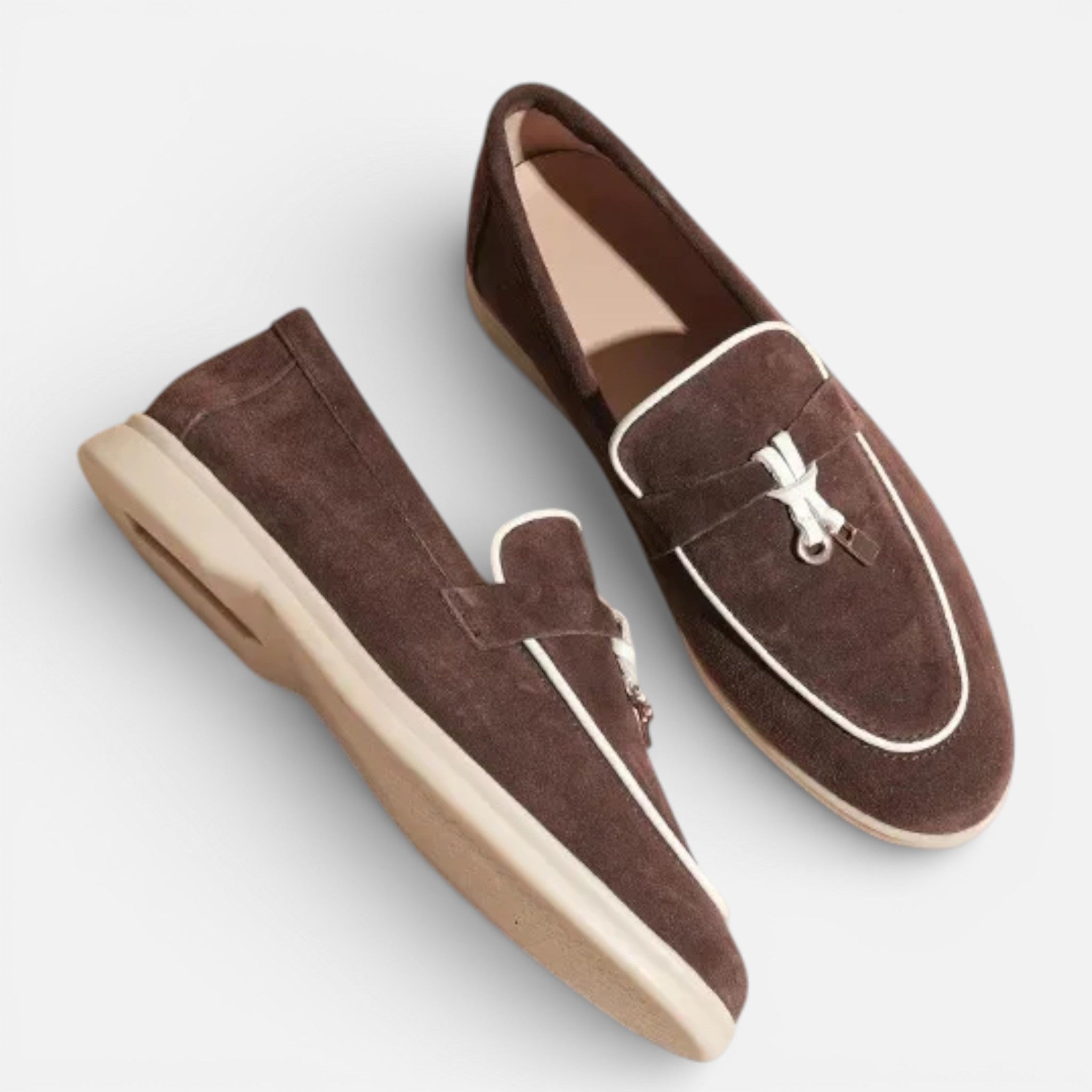 CIVI | Men’s Leather Loafers – Heritage Fleece Comfort