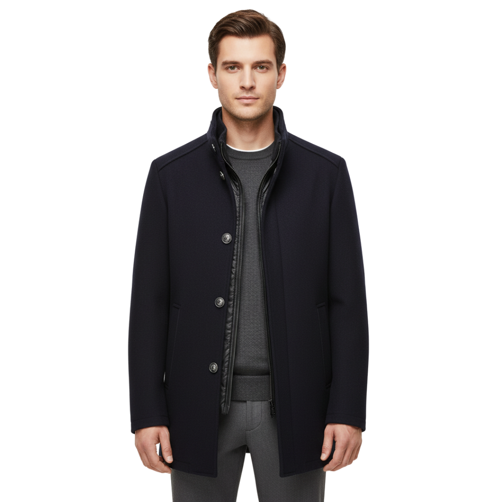 CIVI | Long Winter Wool-Blend Coat