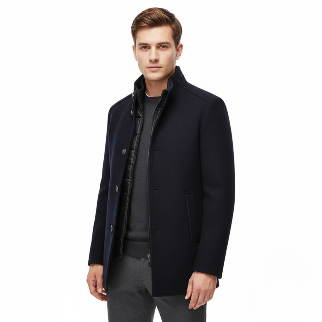 CIVI | Long Winter Wool-Blend Coat